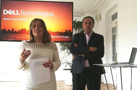 Isabel Reis y Ricardo Labarga, de Dell. Isabel Reis y Ricardo Labarga, de Dell.