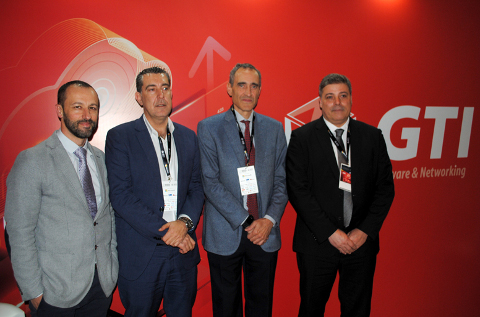 Parte del equipo directivo de GTI, con Hugo Fernández y Juan Pablo Rossi en el centro. Parte del equipo directivo de GTI, con Hugo Fernández y Juan Pablo Rossi en el centro.