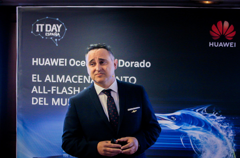 José Concepción, responsable de almacenamiento de Huawei en España José Concepción, responsable de almacenamiento de Huawei en España