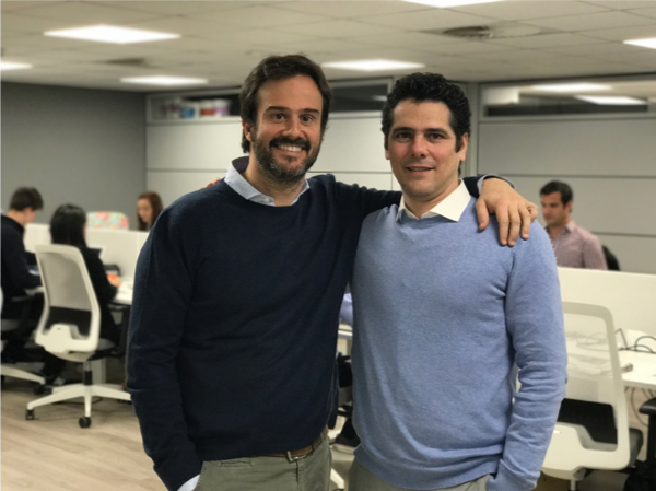 Miguel Fresneda y Víctor Pérez, fundadores de Woffu. Miguel Fresneda y Víctor Pérez, fundadores de Woffu.
