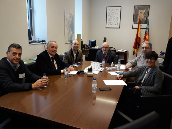 AOTEC acude a la Generalitat Valenciana para poner en valor al operador local. AOTEC acude a la Generalitat Valenciana para poner en valor al operador local.