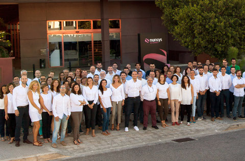 Parte del equipo de Nunsys. Parte del equipo de Nunsys.