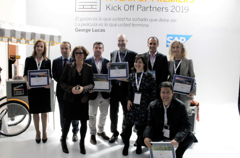 Los premiados del canal de SAP en España en 2019. Los premiados del canal de SAP en España en 2019.