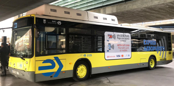 Los autobuses de EMT de Madrid se suben al carro del pago móvil. Los autobuses de EMT de Madrid se suben al carro del pago móvil.