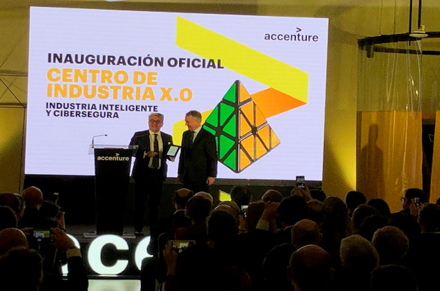 La inauguración ha contado con la presencia del Lehendakari del Gobierno Vasco, Iñigo Urkullu, y el presidente de Accenture en España, Portugal e Israel, Juan Pedro Moreno.