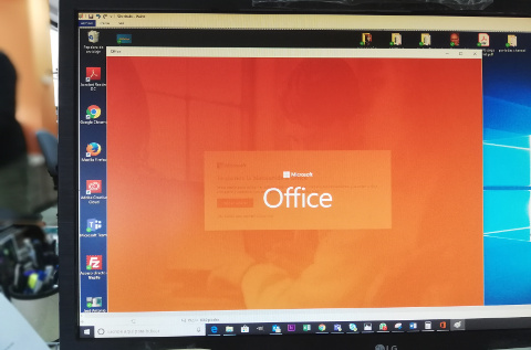 Office 365 desplegado en un PC de un usuario. Office 365 desplegado en un PC de un usuario.