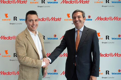 Acuerdo entre MediaMarkt y Euskaltel. Acuerdo entre MediaMarkt y Euskaltel.