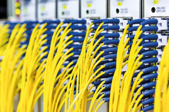 Un centro de datos. Un centro de datos.