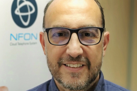 David Tajuelo, director general de NFON Iberia. David Tajuelo, director general de NFON Iberia.