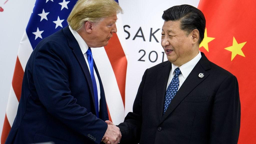 Donald Trump, Presidente de EEUU, y Xi Jinping, Presidente de China.
