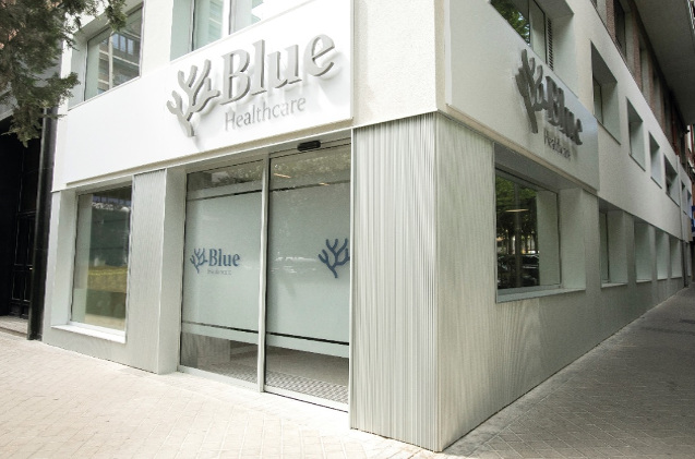 Clínica de Blue Healthcare. Clínica de Blue Healthcare.