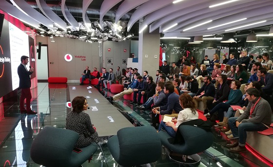Vodafone celebra la buena marcha de su espacio de co-creación. Vodafone celebra la buena marcha de su espacio de co-creación.