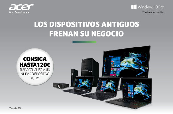 Portátiles de Acer con Windows 10. Portátiles de Acer con Windows 10.