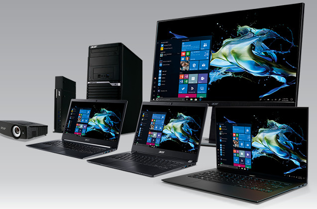 Portátiles de Acer con Windows 10. Portátiles de Acer con Windows 10.
