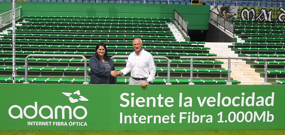 El Rancing de Santander elige a Adamo como su operador de fibra óptica