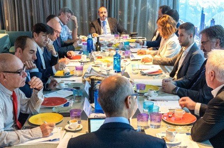 Aspecto del debate sobre sostenibilidad en el mercado de impresión, organizado por CHANNEL PARTNER. Aspecto del debate sobre sostenibilidad en el mercado de impresión, organizado por CHANNEL PARTNER.