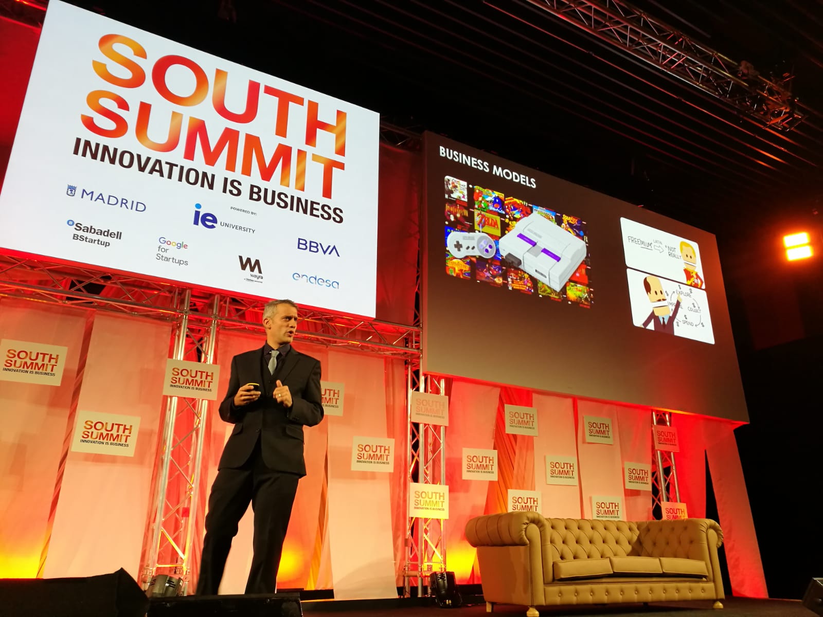 Jaime Gonzalo, Vicepresidente de Huawei Mobile Services en Europa, en el South Summit 2019. Jaime Gonzalo, Vicepresidente de Huawei Mobile Services en Europa, en el South Summit 2019.
