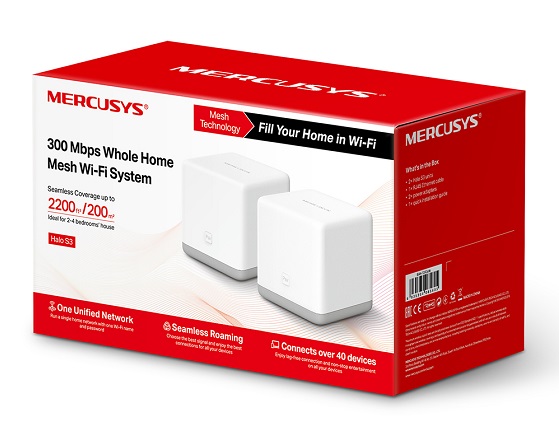 Sistema Halo S3,Wi-Fi en malla de Mercusys Sistema Halo S3,Wi-Fi en malla de Mercusys