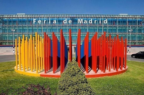 Entrada principal del Ifema de Madrid. 