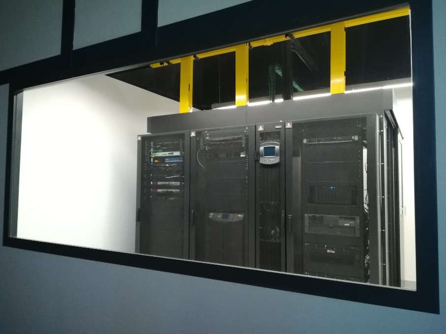 Detalle del nuevo data center de backup en Álava de Berdin Grupo. Detalle del nuevo data center de backup en Álava de Berdin Grupo.