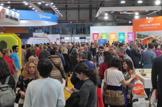 Vista general del SIMO Educación 2019. Vista general del SIMO Educación 2019.