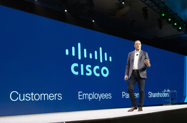 Chuck Robbins, CEO de Cisco, en el Partner Summit 2019. Chuck Robbins, CEO de Cisco, en el Partner Summit 2019.