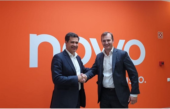 Miguel Venâncio, presidente del Consejo de Administración de NOWO/Oni y Meinrad Spenger, consejero delegado del Grupo MásMóvil.. Miguel Venâncio, presidente del Consejo de Administración de NOWO/Oni y Meinrad Spenger, consejero delegado del Grupo MásMóvil..
