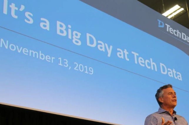 Rich Hume, CEO de Tech Data. Rich Hume, CEO de Tech Data.