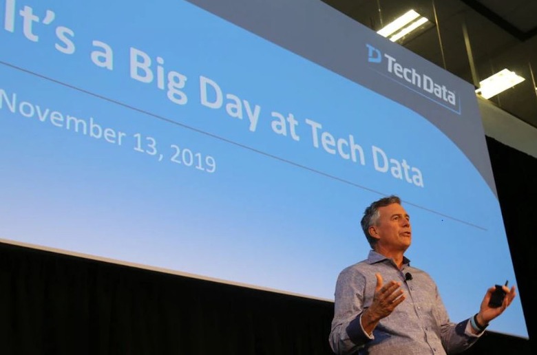 Rich Hume, CEO de Tech Data. Rich Hume, CEO de Tech Data.