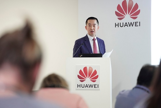 River Wen, director de Enterprise Business Group de Huawei para Europa Occidental.