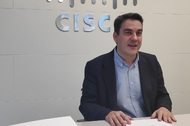 Gabriel Maestroarena, director de canal de Cisco en España. Gabriel Maestroarena, director de canal de Cisco en España.