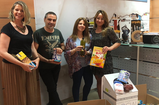 Recogida del Banco de Alimentos de Madrid en BPS. Recogida del Banco de Alimentos de Madrid en BPS.