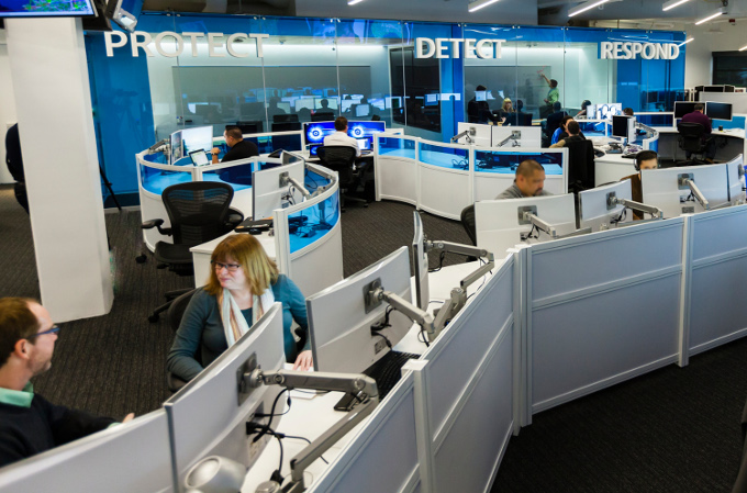 Microsoft Cyber Defense Operations Center. Microsoft Cyber Defense Operations Center.