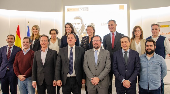 Presentación de la III Edición de ‘Lánzate’ de Orange y EOI. Presentación de la III Edición de ‘Lánzate’ de Orange y EOI.