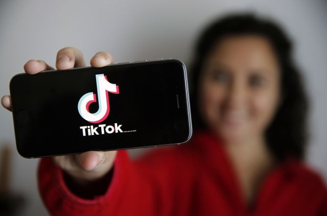 Una usuaria de TikTok. Una usuaria de TikTok.