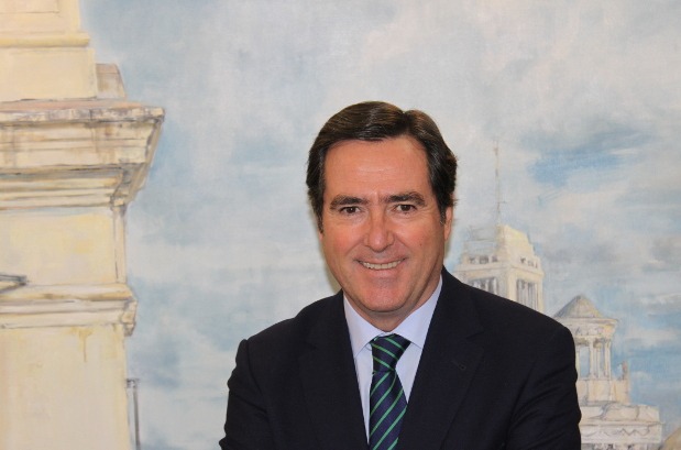 Antonio Garamendi, presidente de la CEOE. Antonio Garamendi, presidente de la CEOE.
