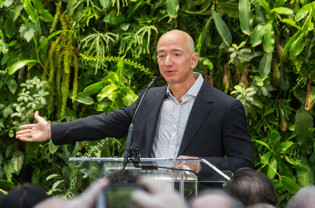 Jeff Bezos, CEO de Amazon. Jeff Bezos, CEO de Amazon.