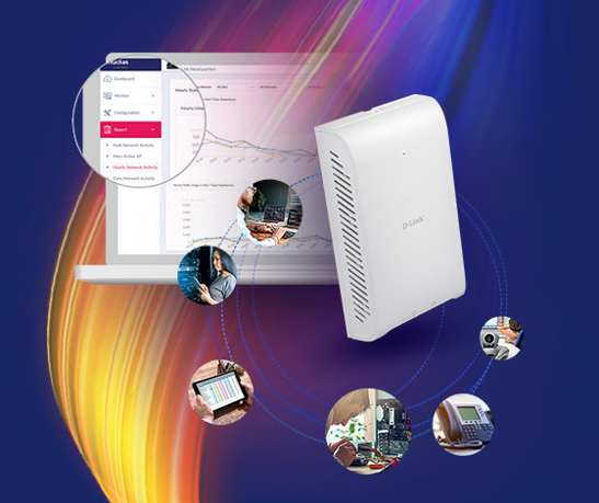 Nuclias Connect ya se puede usar con diversos modelos de la gama DAP de D-Link. Nuclias Connect ya se puede usar con diversos modelos de la gama DAP de D-Link.