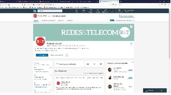 Redes&Telecom abre perfil de LinkedIn Redes&Telecom abre perfil de LinkedIn