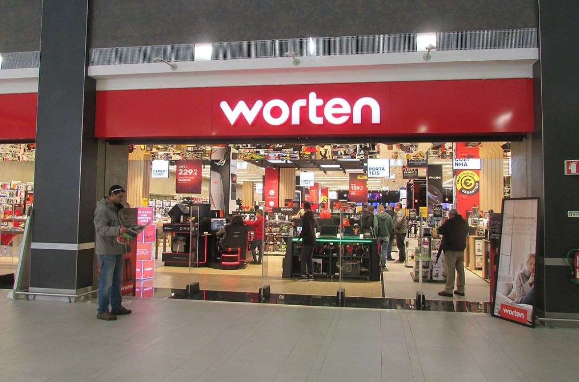 Tienda de Worten. Tienda de Worten.