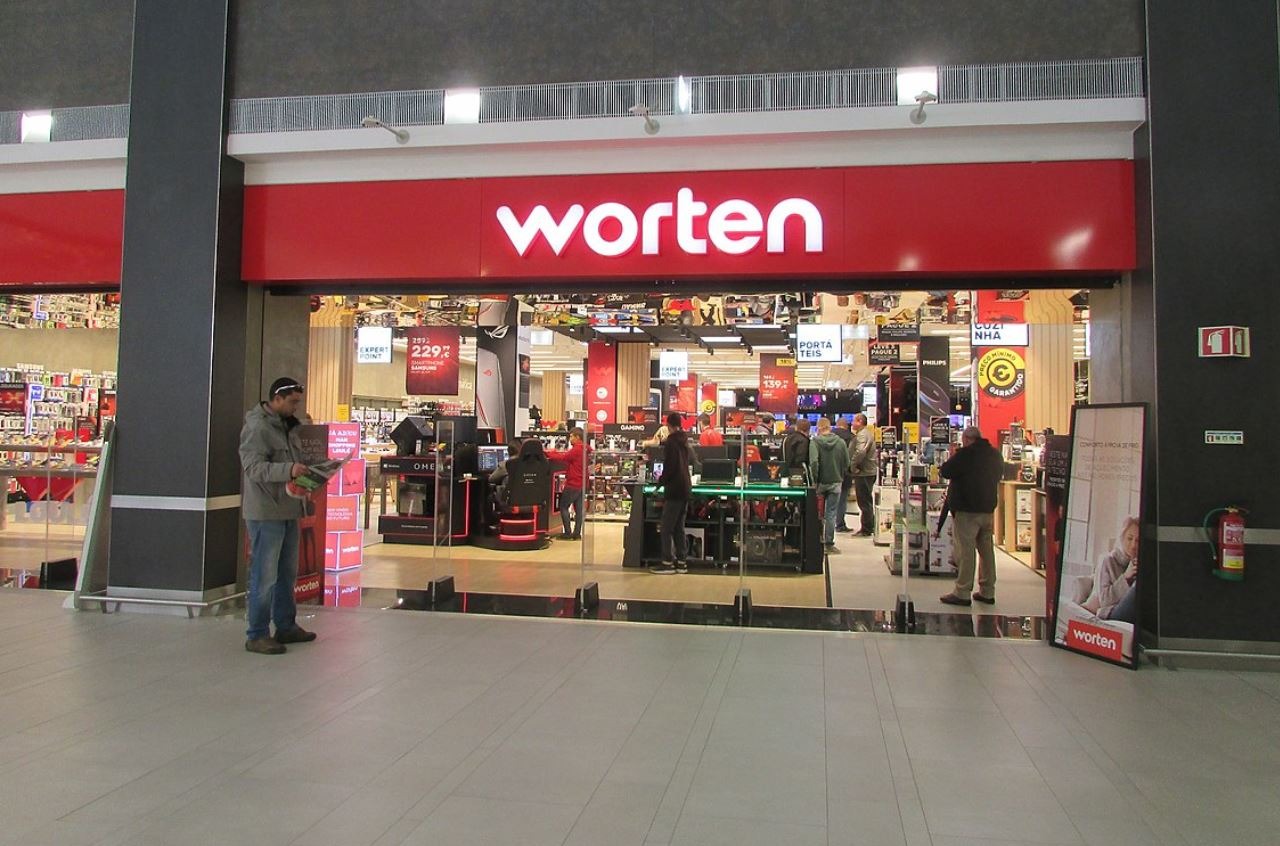 Tienda de Worten. Tienda de Worten.
