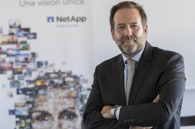 Ignacio Villalgordo, director general de NetApp en España. 