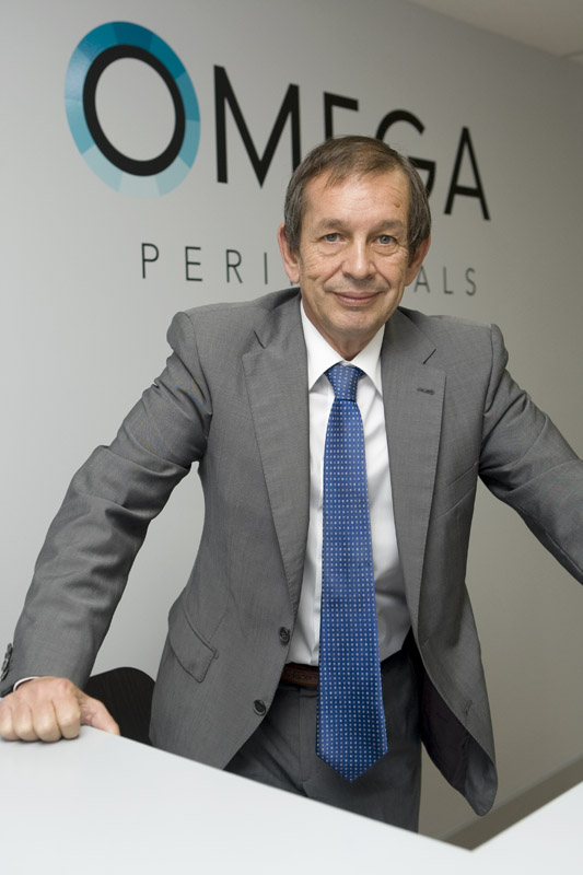 Javier Fernández, socio director de Omega Peripherals Javier Fernández, socio director de Omega Peripherals