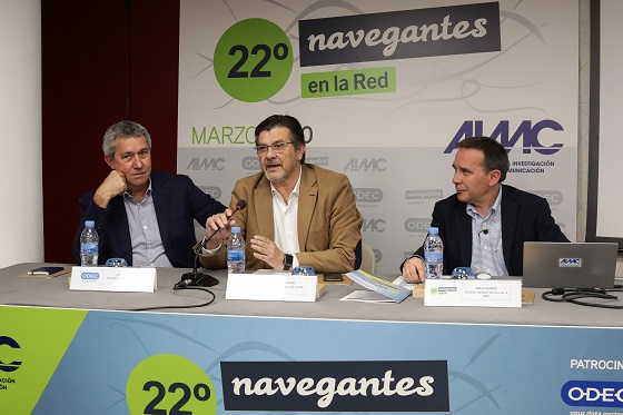 Presentación de la 22ª edición de la Encuesta AIMC a Usuarios de Internet, Navegantes en la Red. Presentación de la 22ª edición de la Encuesta AIMC a Usuarios de Internet, Navegantes en la Red.