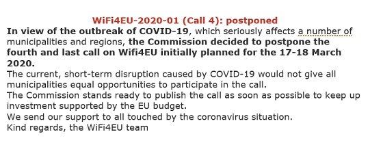 Comunicado remitido por la Comisión Europea. Comunicado remitido por la Comisión Europea.