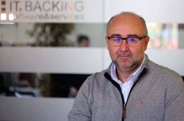 Vicente Pinardell, CEO de ITBacking. Vicente Pinardell, CEO de ITBacking.