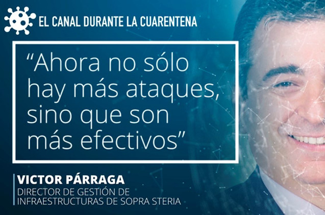 Víctor Párraga, de Sopra Steria. Víctor Párraga, de Sopra Steria.