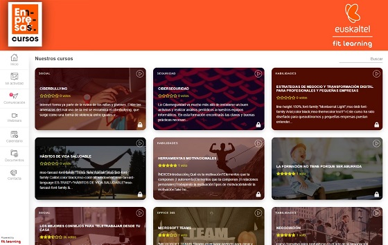 Euskaltel Learning, nueva plataforma de formación digital para empresas. Euskaltel Learning, nueva plataforma de formación digital para empresas.