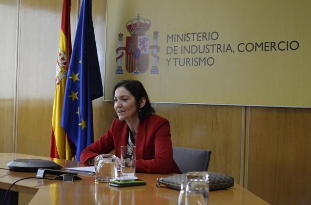 Reyes Maroto, ministra de Industria. Reyes Maroto, ministra de Industria.