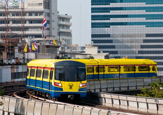 El monorraíl Gold Line de Bangkok se comunica por TETRA. El monorraíl Gold Line de Bangkok se comunica por TETRA.